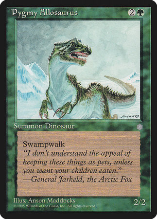 Pygmy Allosaurus [Ice Age] | Arkham Games and Comics