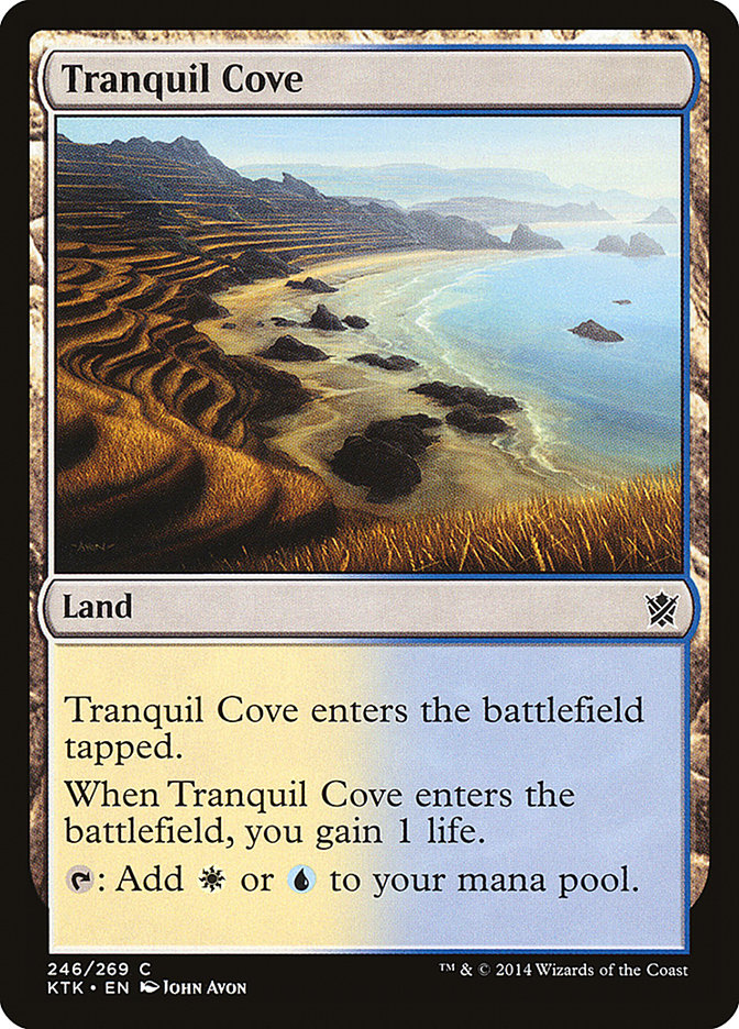 Tranquil Cove [Khans of Tarkir] | Arkham Games and Comics