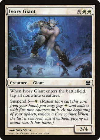 Ivory Giant [Modern Masters] | Arkham Games and Comics