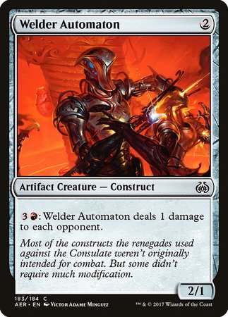 Welder Automaton [Aether Revolt] | Arkham Games and Comics