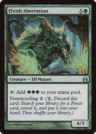 Elvish Aberration [Commander 2011] | Arkham Games and Comics
