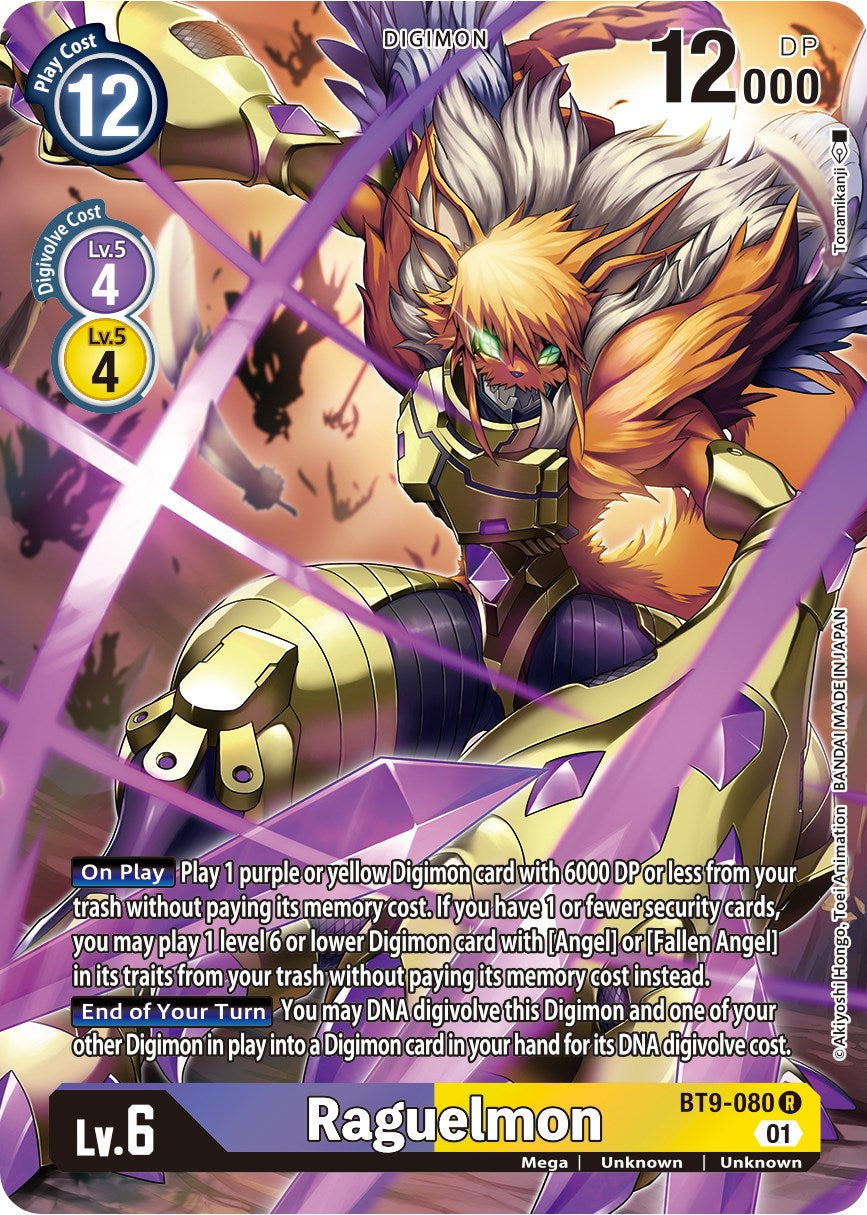 Raguelmon [BT9-080] (Alternate Art) [X Record] | Arkham Games and Comics