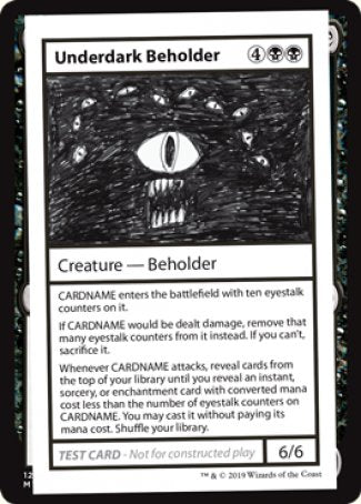 Underdark Beholder (2021 Edition) [Mystery Booster Playtest Cards] | Arkham Games and Comics