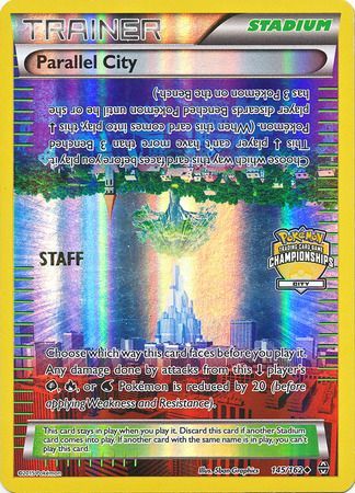 Parallel City (145/162) (Championship Promo Staff) [XY: BREAKthrough] | Arkham Games and Comics