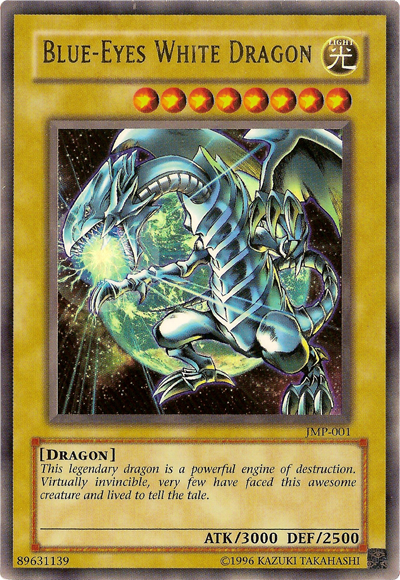 Blue-Eyes White Dragon [JMP-001] Ultra Rare | Arkham Games and Comics