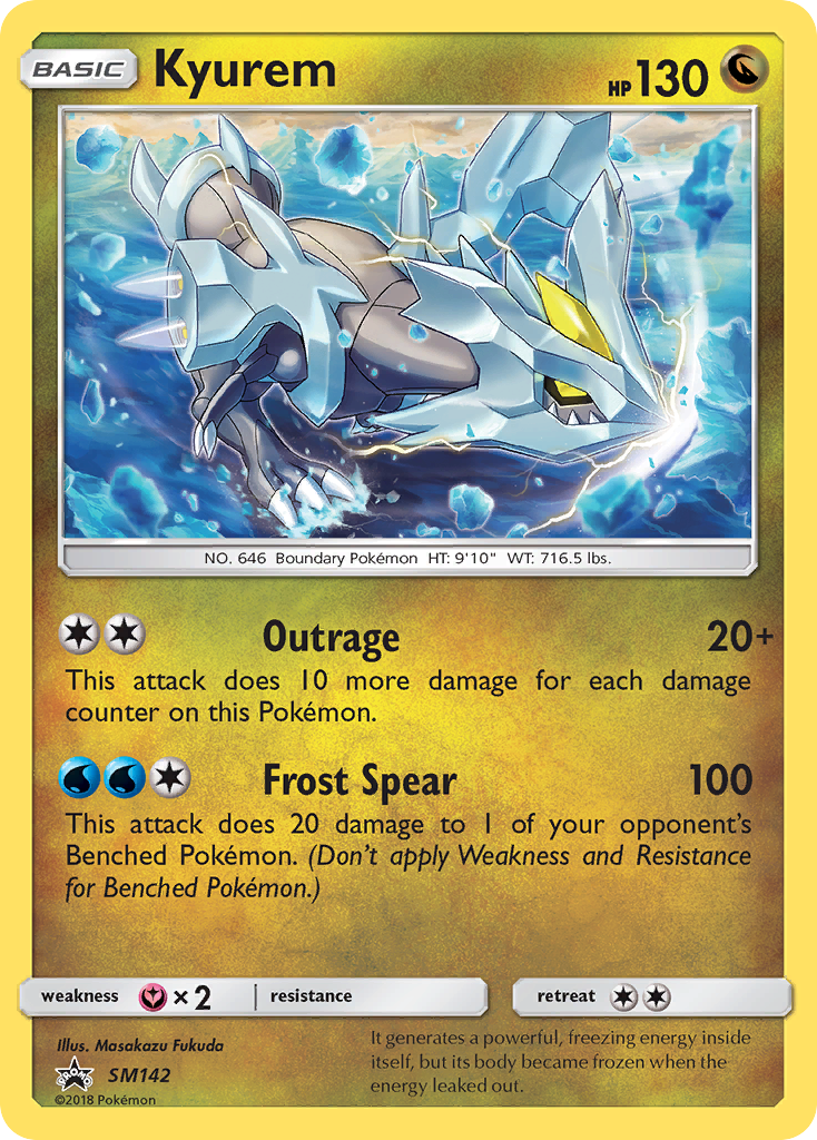 Kyurem (SM142) [Sun & Moon: Black Star Promos] | Arkham Games and Comics