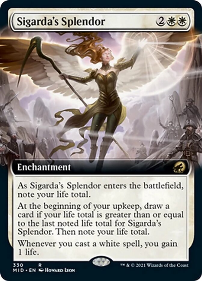 Sigarda's Splendor (Extended) [Innistrad: Midnight Hunt] | Arkham Games and Comics