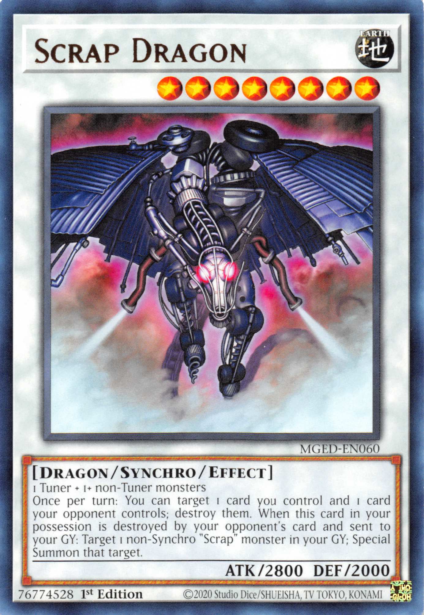 Scrap Dragon [MGED-EN060] Rare | Arkham Games and Comics