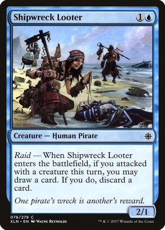 Shipwreck Looter [Ixalan] | Arkham Games and Comics