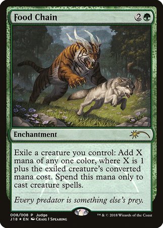 Food Chain [Judge Gift Cards 2018] | Arkham Games and Comics