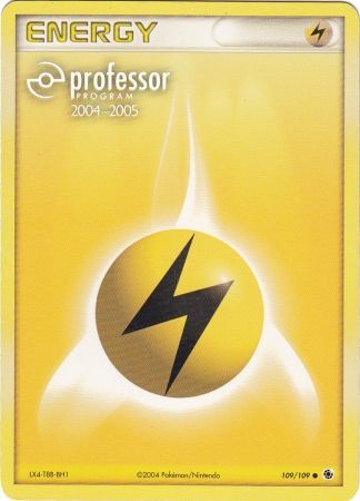 Lightning Energy (109/109) (2004 2005) [Professor Program Promos] | Arkham Games and Comics