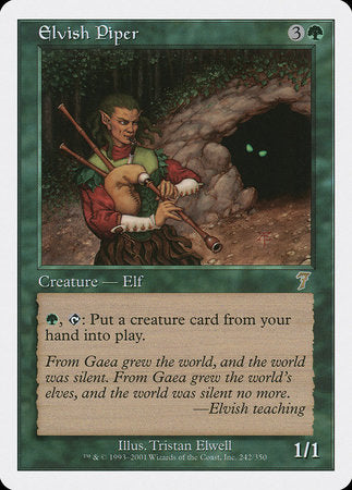 Elvish Piper [Seventh Edition] | Arkham Games and Comics