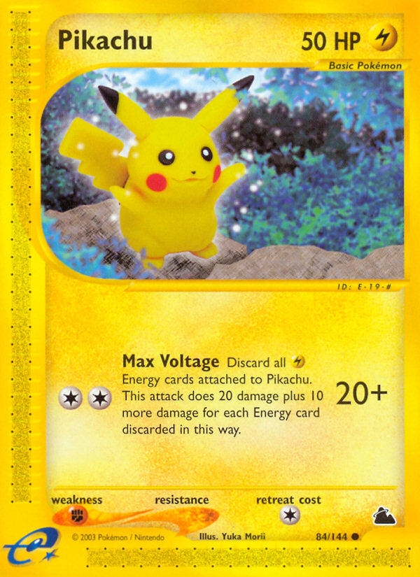 Pikachu (84/144) [Skyridge] | Arkham Games and Comics