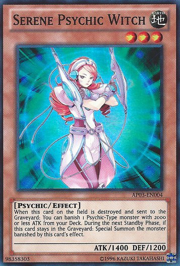 Serene Psychic Witch [AP03-EN004] Super Rare | Arkham Games and Comics