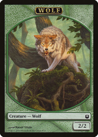 Wolf Token [Born of the Gods Tokens] | Arkham Games and Comics