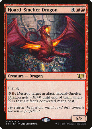 Hoard-Smelter Dragon [Commander 2014] | Arkham Games and Comics