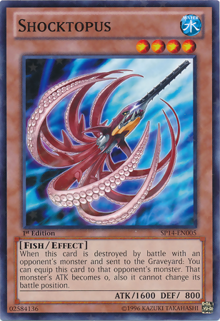 Shocktopus [SP14-EN005] Starfoil Rare | Arkham Games and Comics