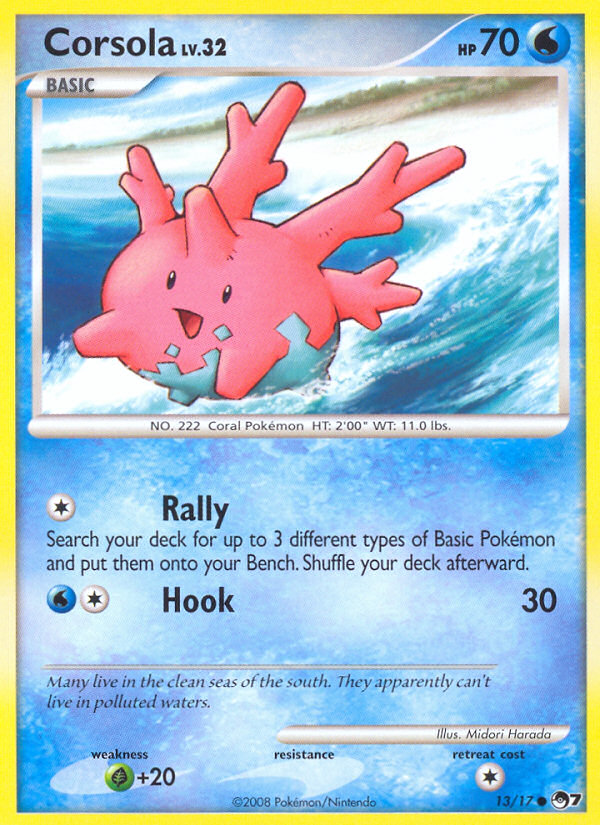 Corsola (13/17) [POP Series 7] | Arkham Games and Comics