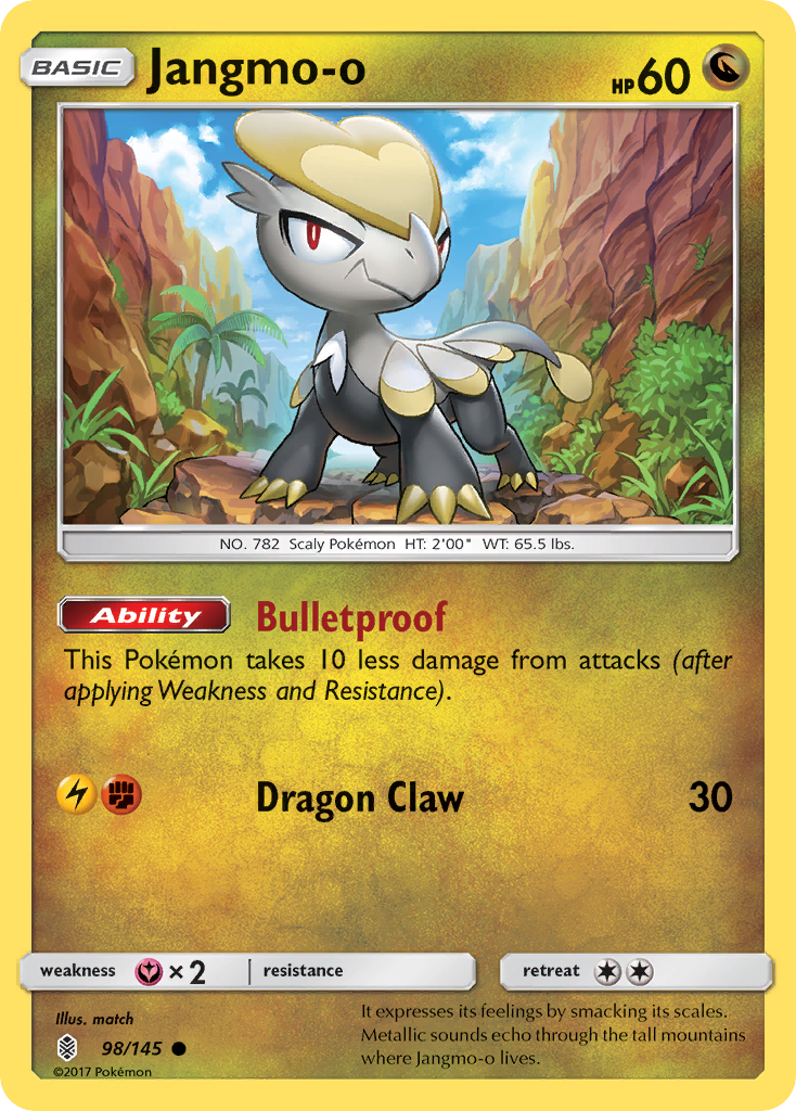 Jangmo-o (98/145) [Sun & Moon: Guardians Rising] | Arkham Games and Comics