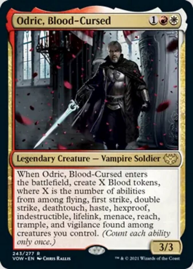 Odric, Blood-Cursed [Innistrad: Crimson Vow] | Arkham Games and Comics