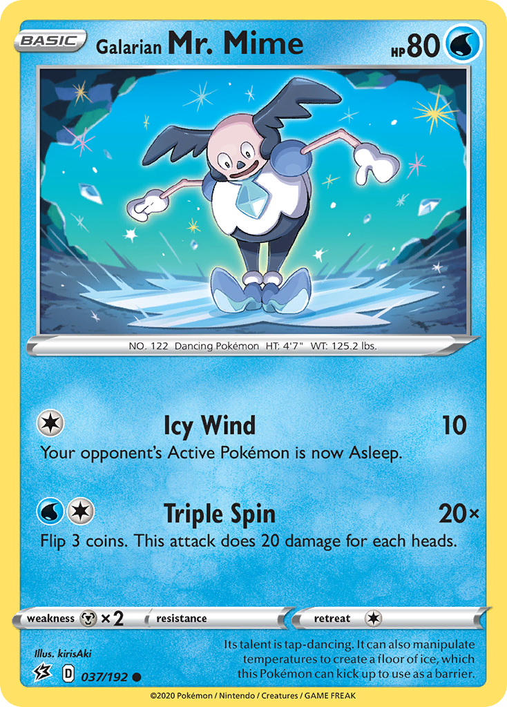 Galarian Mr. Mime (037/192) [Sword & Shield: Rebel Clash] | Arkham Games and Comics