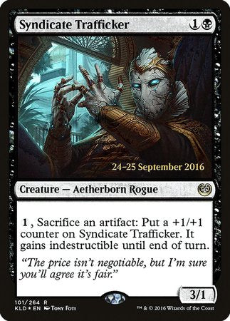 Syndicate Trafficker [Kaladesh Promos] | Arkham Games and Comics