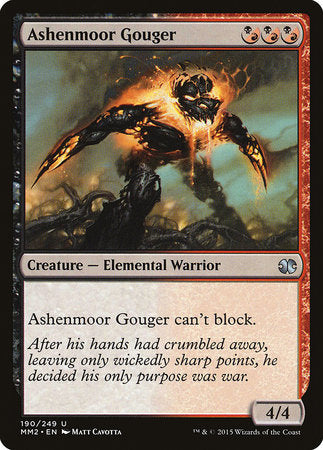 Ashenmoor Gouger [Modern Masters 2015] | Arkham Games and Comics