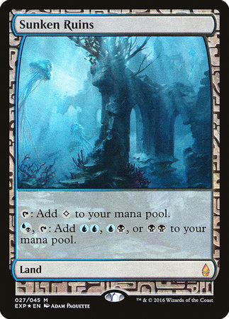 Sunken Ruins [Zendikar Expeditions] | Arkham Games and Comics