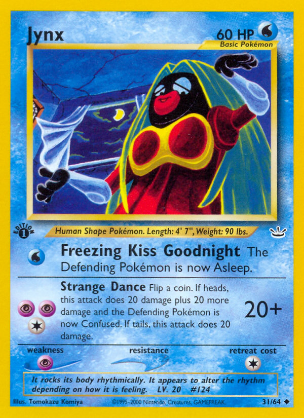 Jynx (31/64) [Neo Revelation 1st Edition] | Arkham Games and Comics