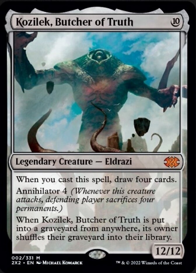 Kozilek, Butcher of Truth [Double Masters 2022] | Arkham Games and Comics