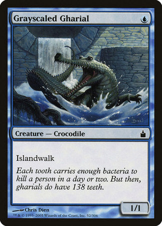 Grayscaled Gharial [Ravnica: City of Guilds] | Arkham Games and Comics