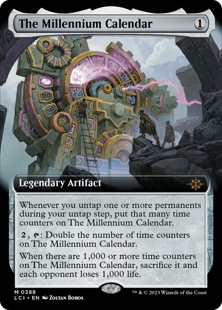 The Millennium Calendar (Extended Art) [The Lost Caverns of Ixalan] | Arkham Games and Comics