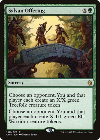 Sylvan Offering [Commander Anthology] | Arkham Games and Comics