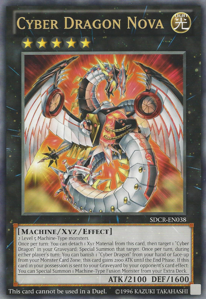 Cyber Dragon Nova (Oversized) (Machine Madness) [SDCR-EN038] Promo | Arkham Games and Comics