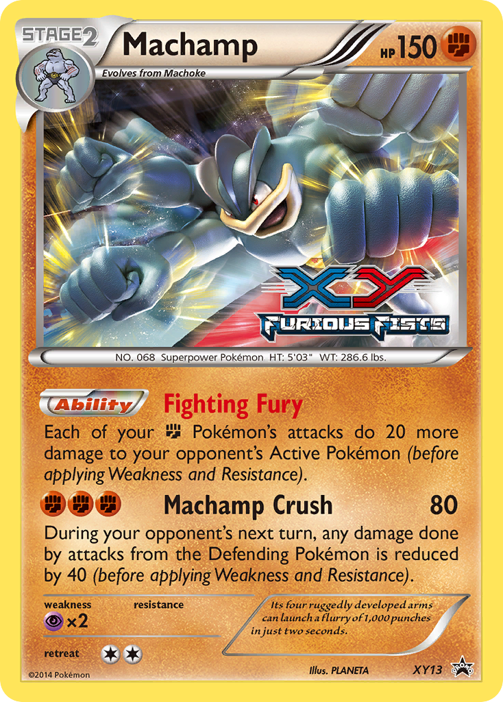 Machamp (XY13) [XY: Black Star Promos] | Arkham Games and Comics