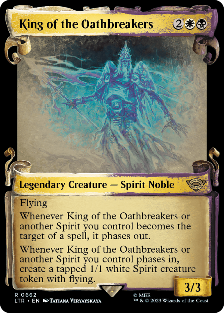 King of the Oathbreakers [The Lord of the Rings: Tales of Middle-Earth Showcase Scrolls] | Arkham Games and Comics