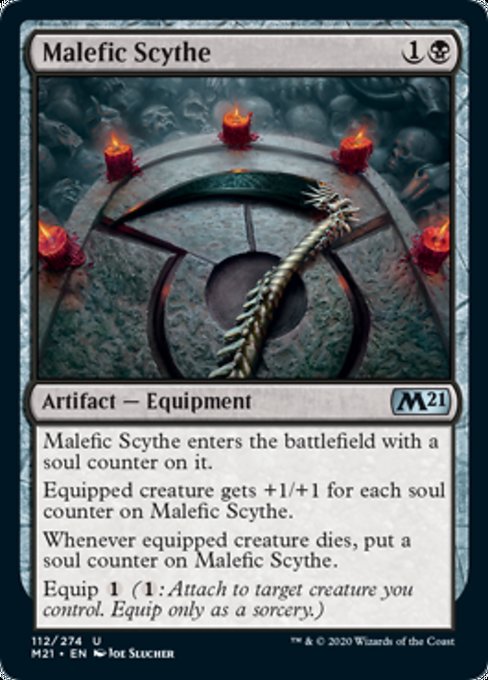 Malefic Scythe [Core Set 2021] | Arkham Games and Comics