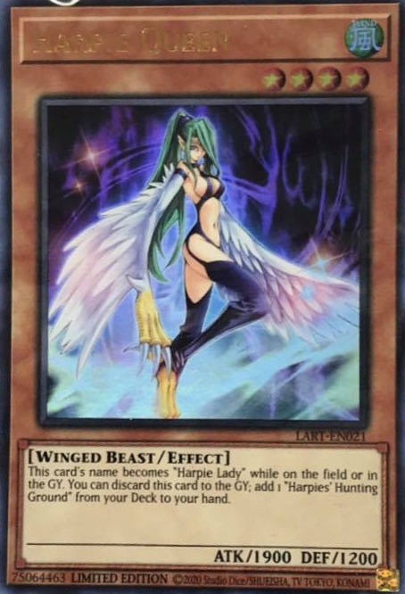 Harpie Queen [LART-EN021] Ultra Rare | Arkham Games and Comics