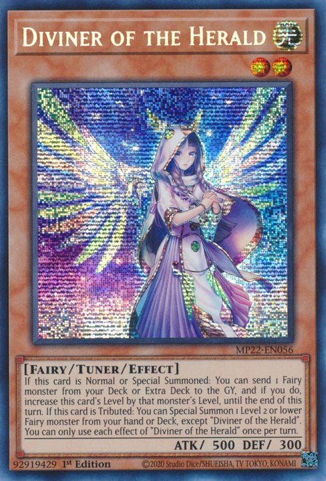 Diviner of the Herald [MP22-EN056] Prismatic Secret Rare | Arkham Games and Comics