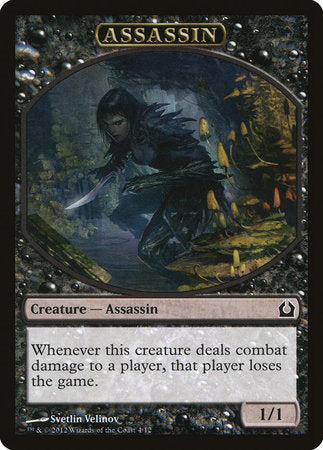 Assassin Token [Return to Ravnica Tokens] | Arkham Games and Comics