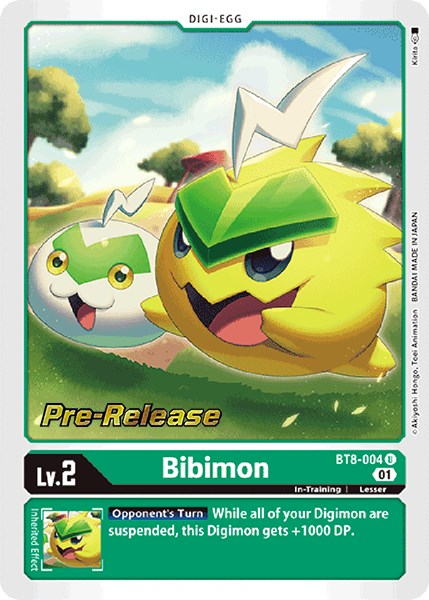 Bibimon [BT8-004] [New Awakening Pre-Release Cards] | Arkham Games and Comics