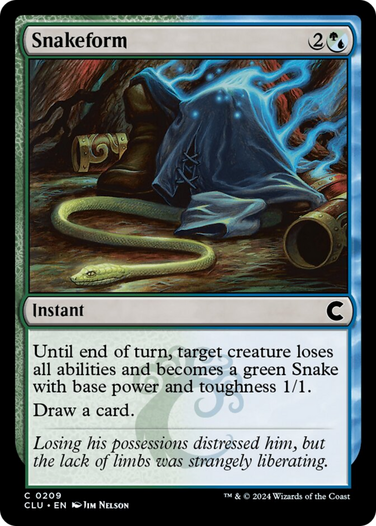 Snakeform [Ravnica: Clue Edition] | Arkham Games and Comics