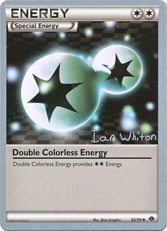 Double Colorless Energy (92/99) (American Gothic - Ian Whiton) [World Championships 2013] | Arkham Games and Comics