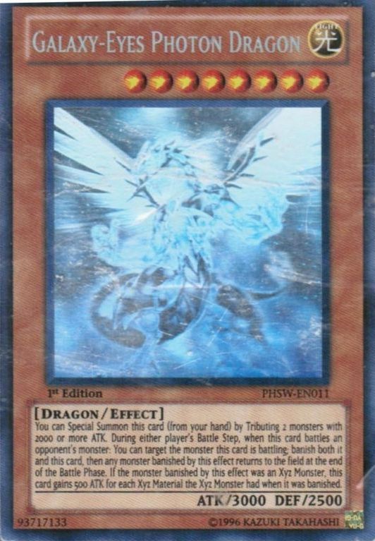 Galaxy-Eyes Photon Dragon [PHSW-EN011] Ghost Rare | Arkham Games and Comics