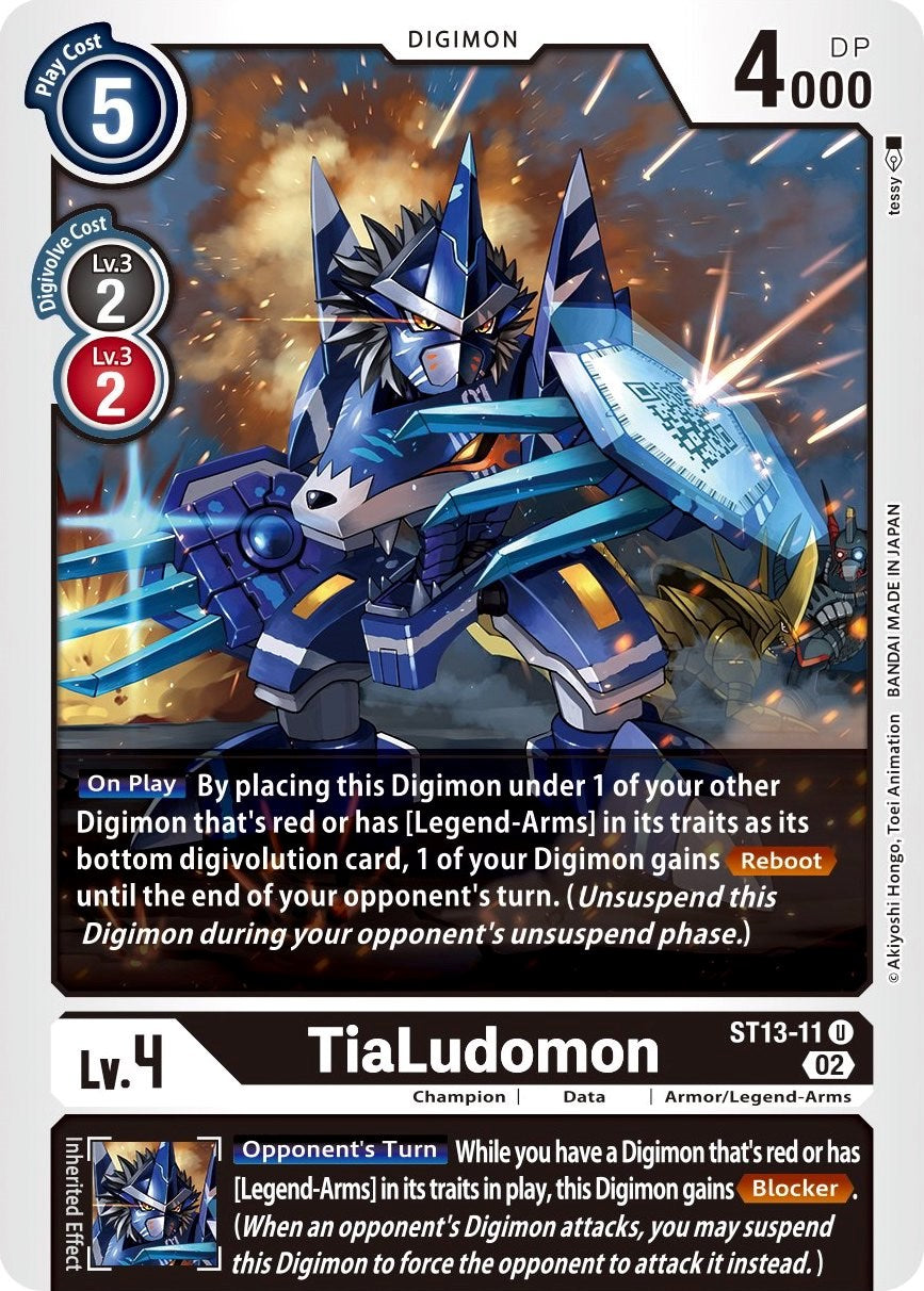 TiaLudomon [ST13-11] [Starter Deck: Ragnaloardmon] | Arkham Games and Comics