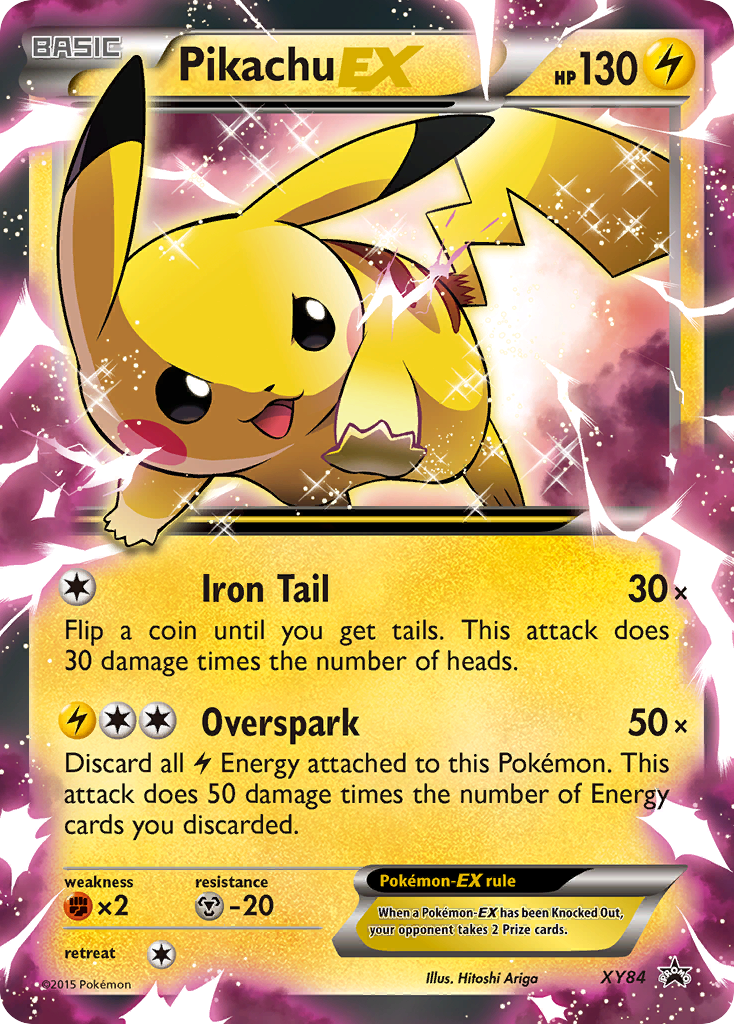 Pikachu EX (XY84) [XY: Black Star Promos] | Arkham Games and Comics