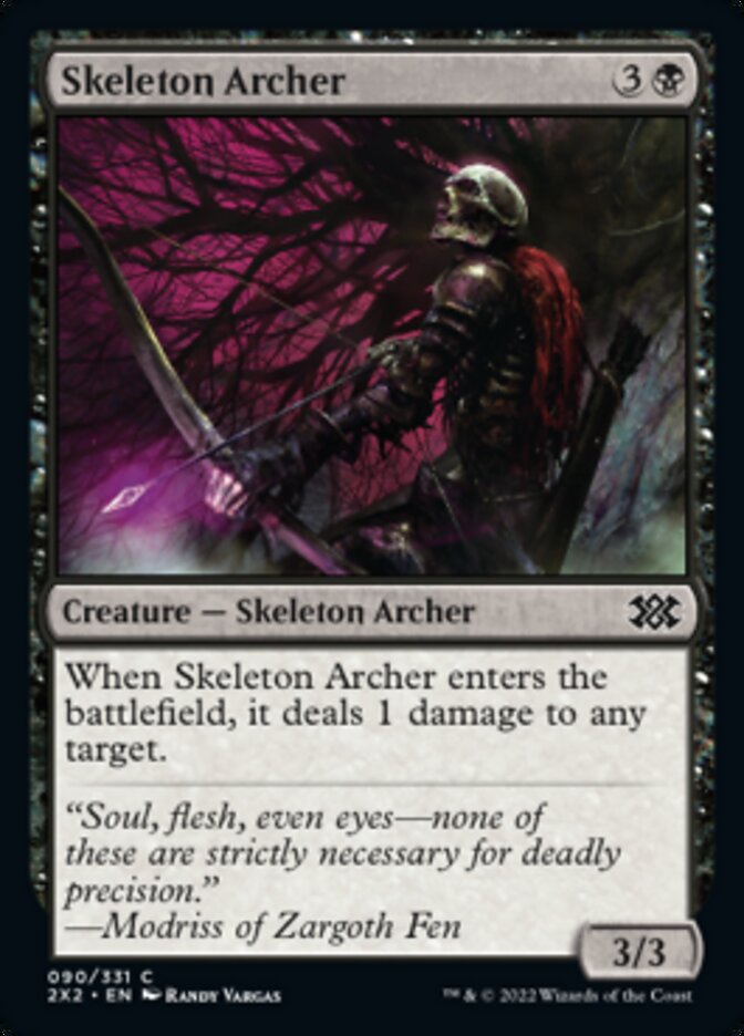 Skeleton Archer [Double Masters 2022] | Arkham Games and Comics