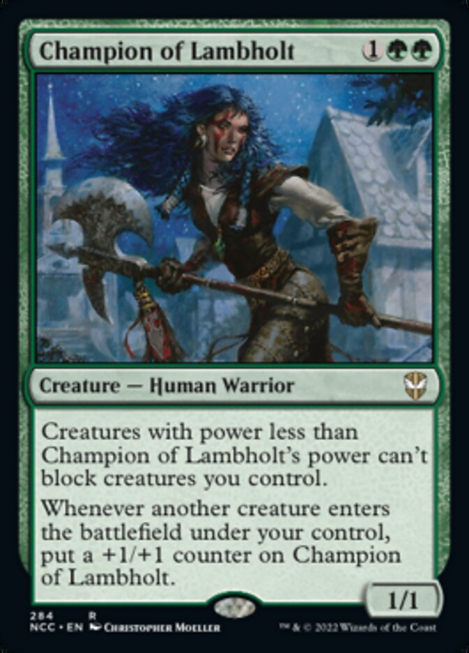 Champion of Lambholt [Streets of New Capenna Commander] | Arkham Games and Comics