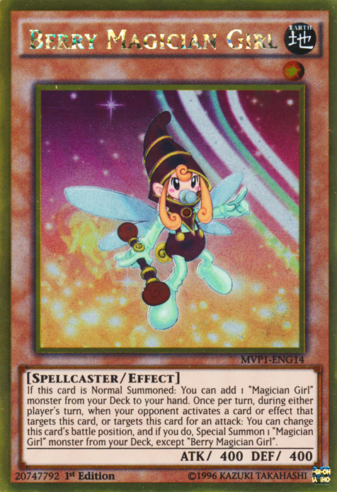 Berry Magician Girl [MVP1-ENG14] Gold Rare | Arkham Games and Comics