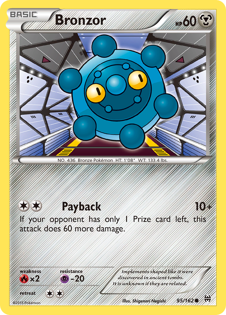 Bronzor (95/162) [XY: BREAKthrough] | Arkham Games and Comics